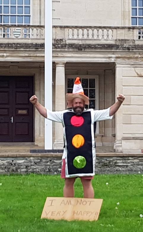 Wiltshire Boy Takes One-Man Protest to County&nbsp;Hall…..