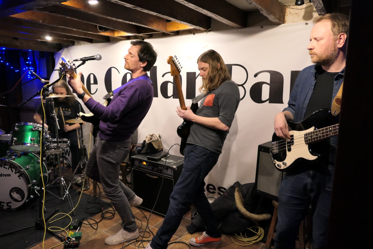 The Cellar Bar goes Subterranean with Falling Fish, Larkin and Clock&nbsp;Radio