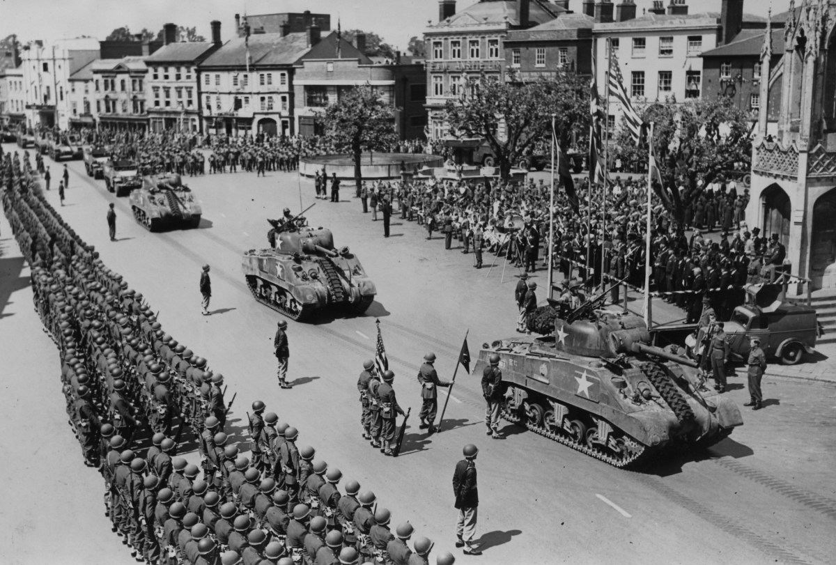 VE Day in Devizes &&nbsp;Rowde