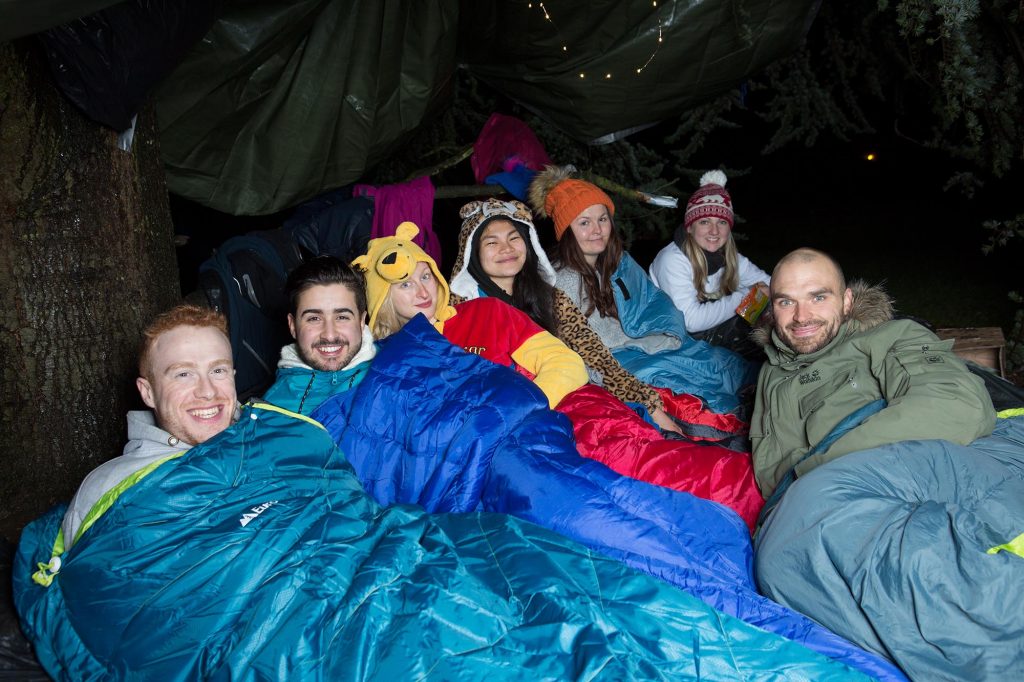 Big Bath Sleep-Out: At&nbsp;Home