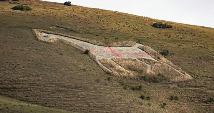How Much is Too Much? Vandals Deface Alton Barnes White&nbsp;Horse