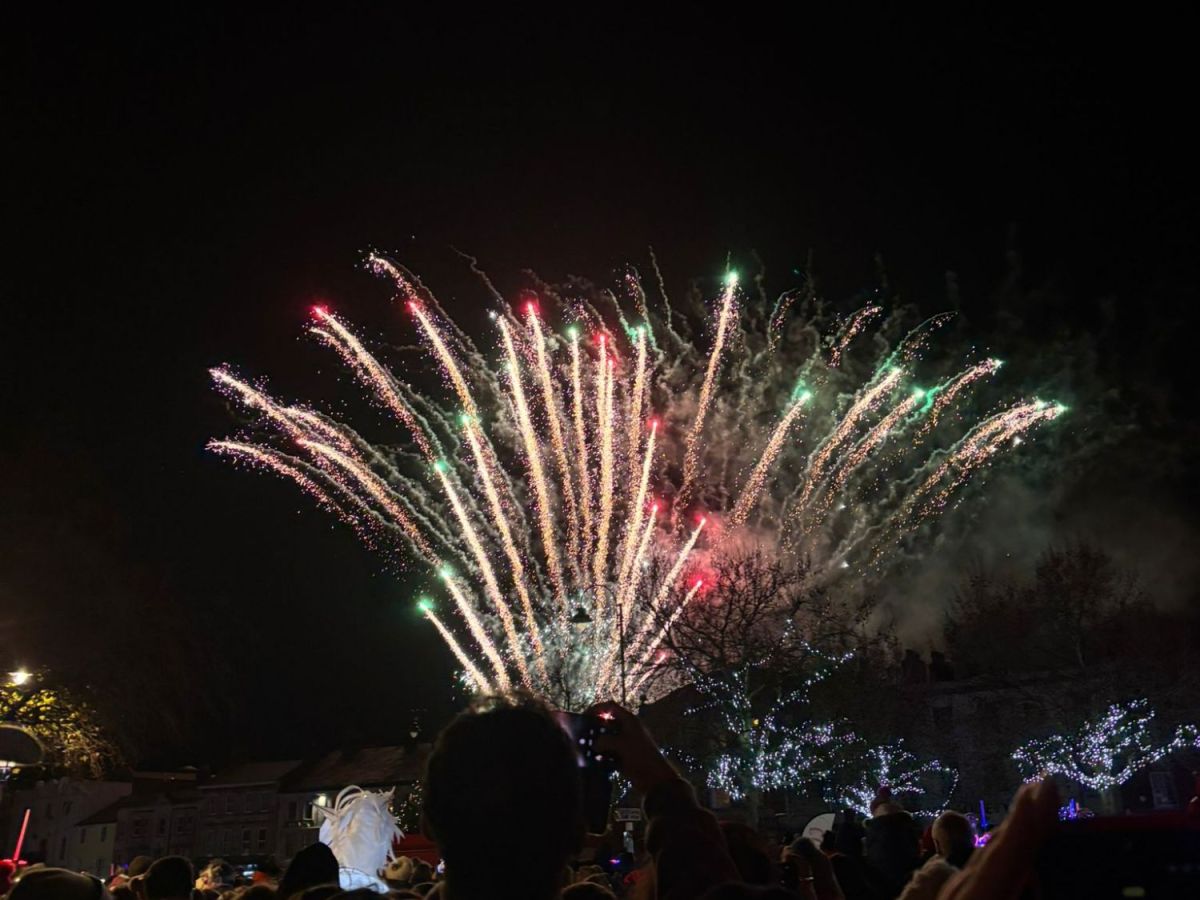 Walking at the Devizes Winter Wonderful&nbsp;Festival