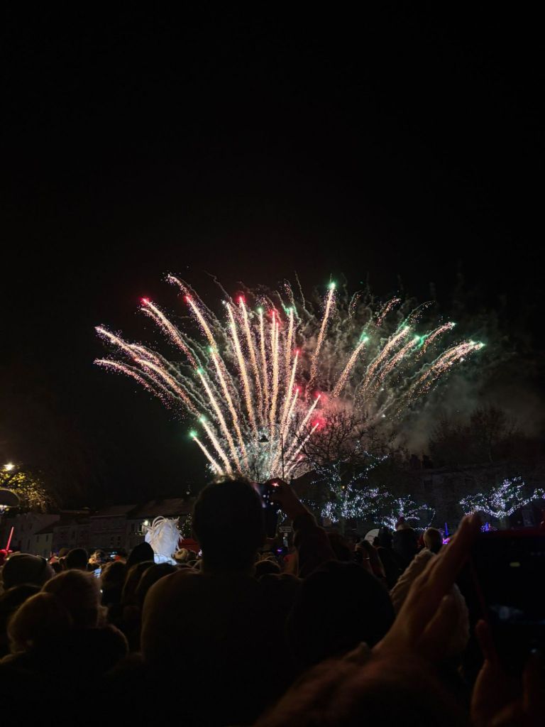 Walking at the Devizes Winter Wonderful&nbsp;Festival