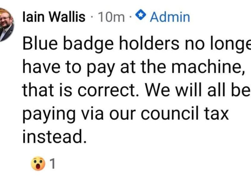 Misinformation Alert: Wiltshire Council’s Lift on Paid Disabled Parking Will Not Affect Your Council&nbsp;Tax