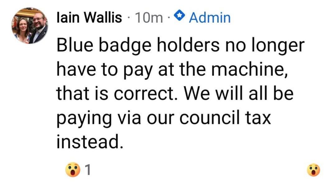 Misinformation Alert: Wiltshire Council’s Lift on Paid Disabled Parking Will Not Affect Your Council&nbsp;Tax