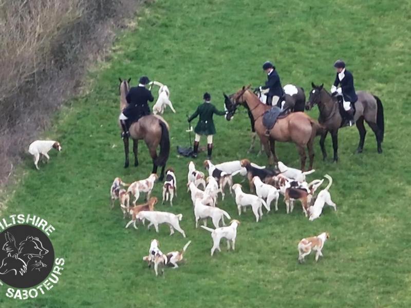 Wiltshire Hunt Sabs Stolen Drone Footage Reveals a Beaufont Hunt&nbsp;Kill