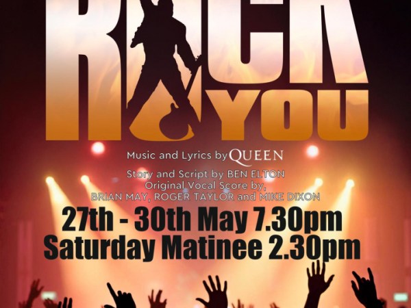 “We Will Rock You” at St. Augustine’s, Trowbridge, May 27th–30th,&nbsp;2026