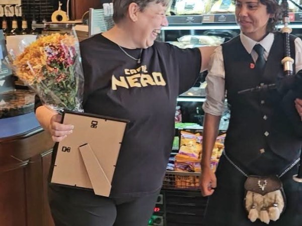 Ruby Darbyshire & Devizes Cafe Nero Wins Poppy Campaign&nbsp;Award