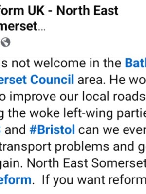 Stop the Buses! North-East Somerset Reform Hate The “Woke” Bus Ticket Price&nbsp;Cap!