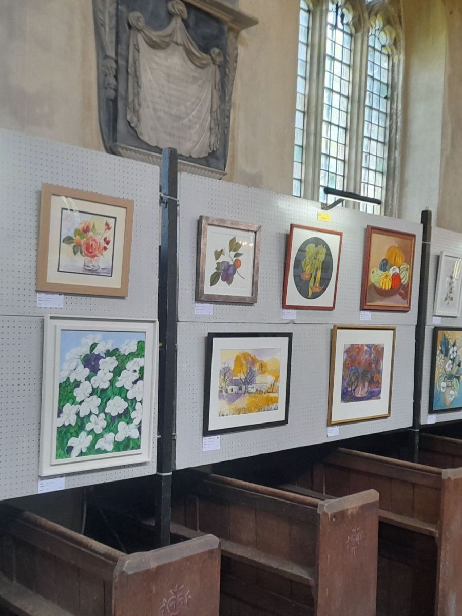 Perusing Through the Pews; Lawrence Arts Society at St Mary’s&nbsp;Devizes